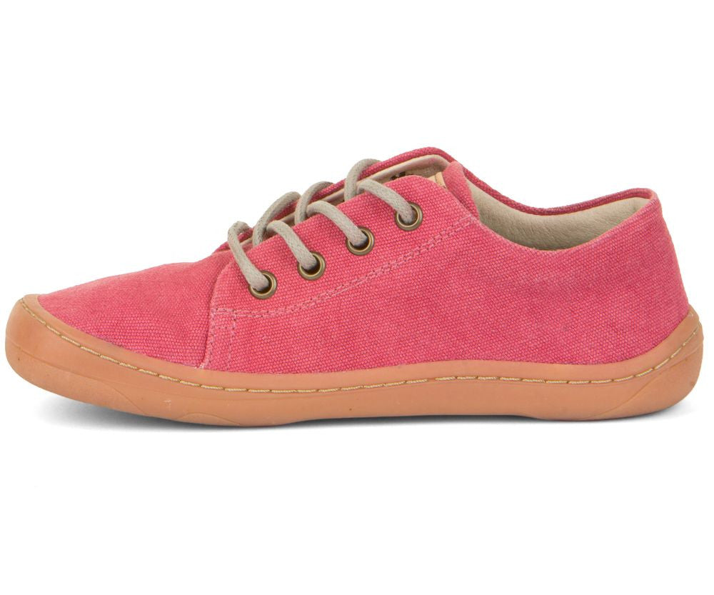 Froddo Barefoot Sneakers Vegan Cordones Fucsia