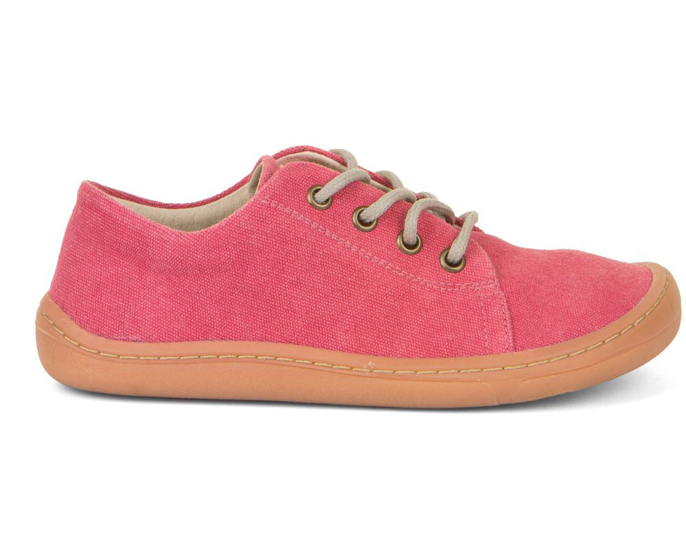 Froddo Barefoot Sneakers Vegan Cordones Fucsia