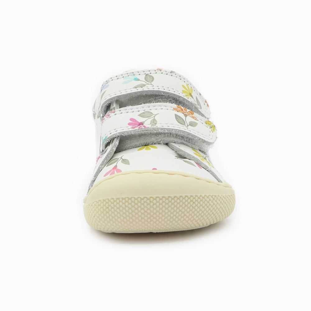 Naturino Barefoot Orec Low Velcros Cyclamens White Multi