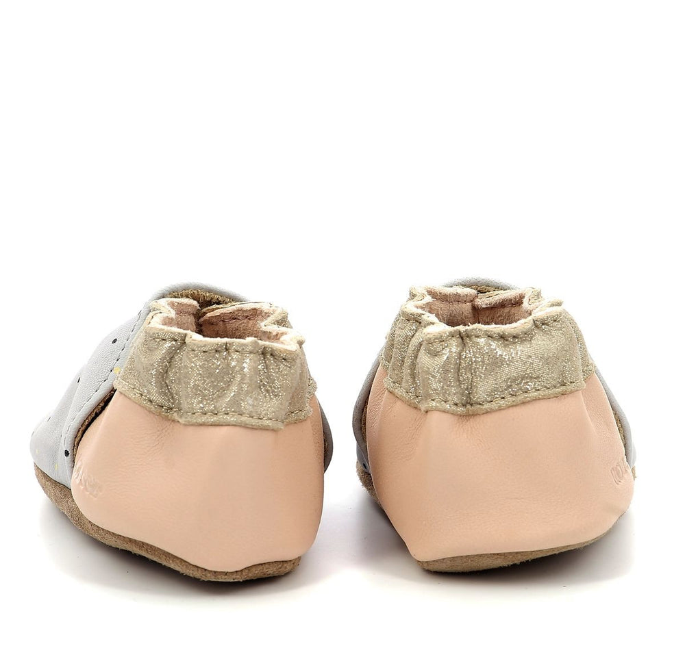 Robeez Primeros pasos Cute Zebra Gris Rosa