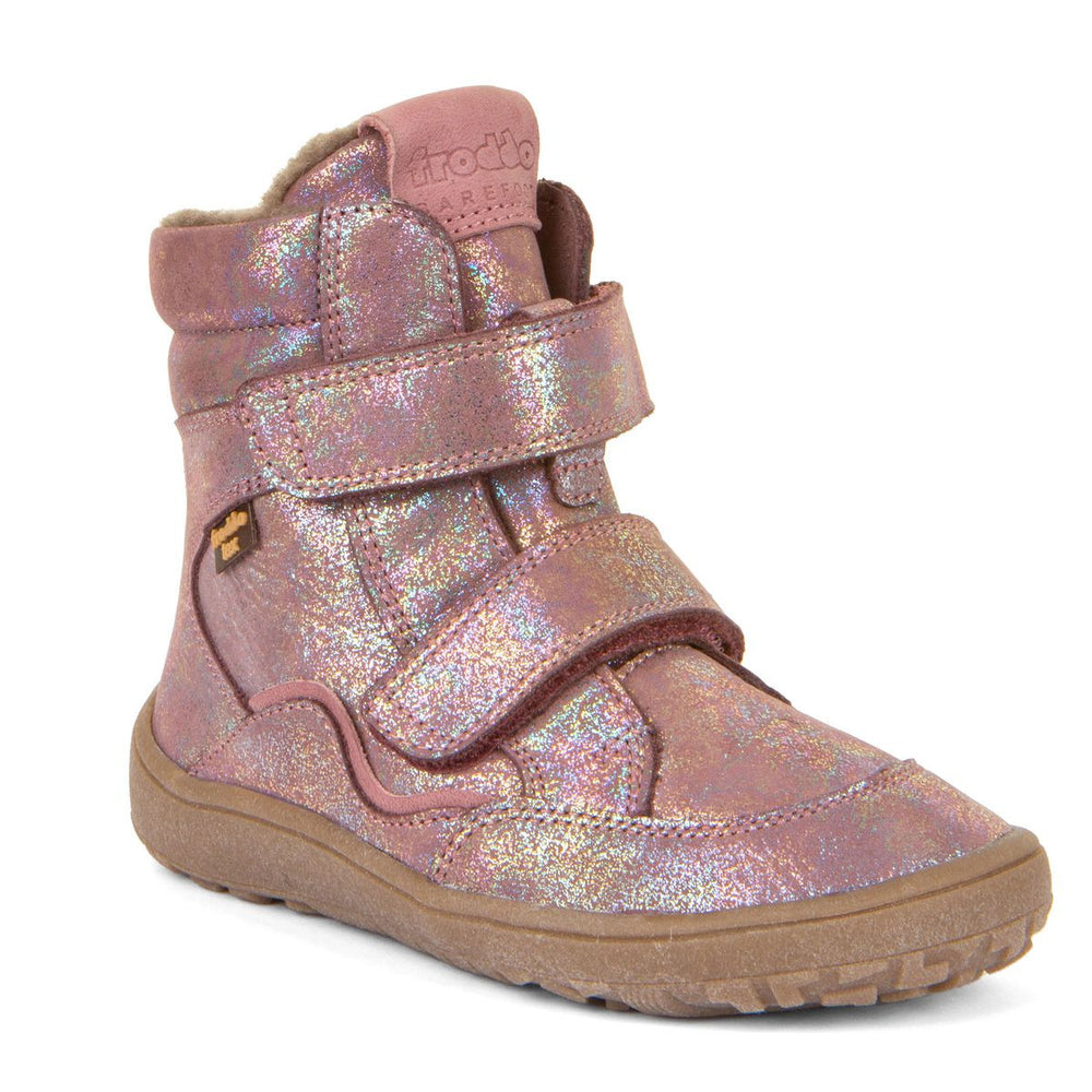 Froddo Barefoot Tex Winter Cuero Rosa Brillante