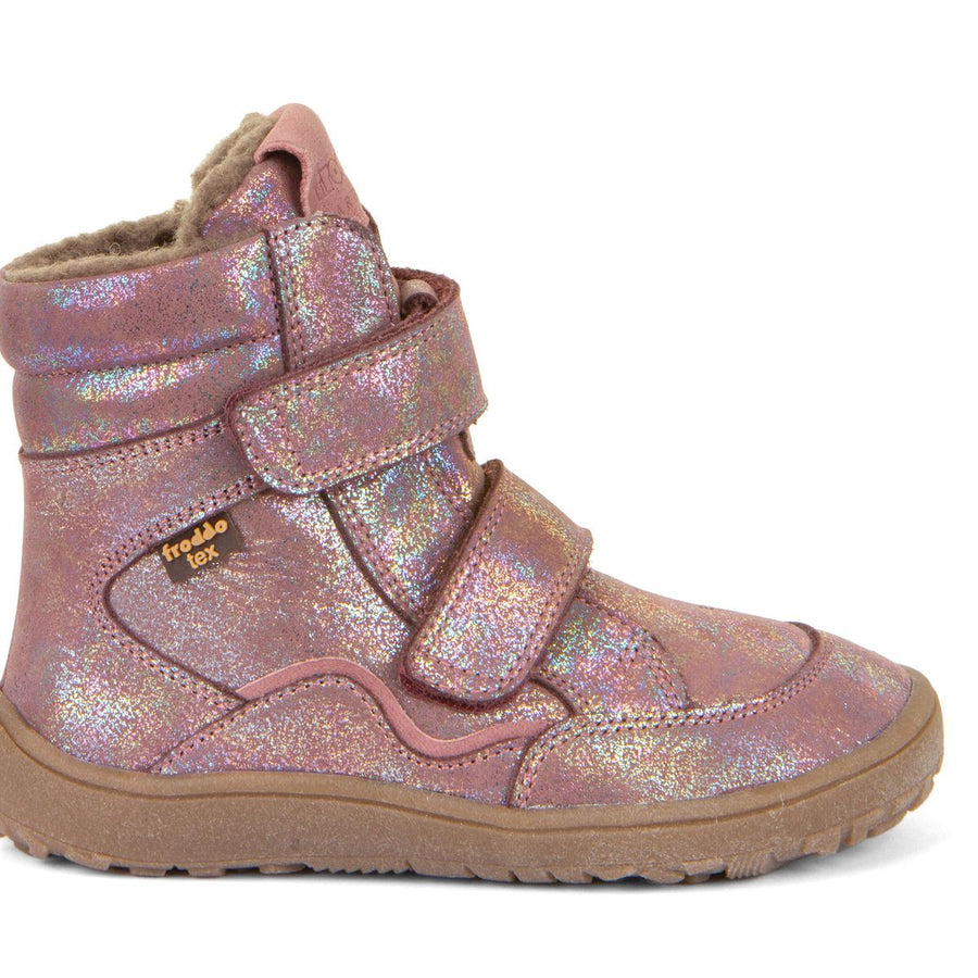 Froddo Barefoot Tex Winter Cuero Rosa Brillante