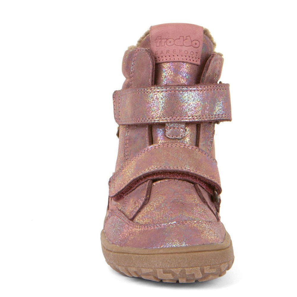 Froddo Barefoot Tex Winter Cuero Rosa Brillante