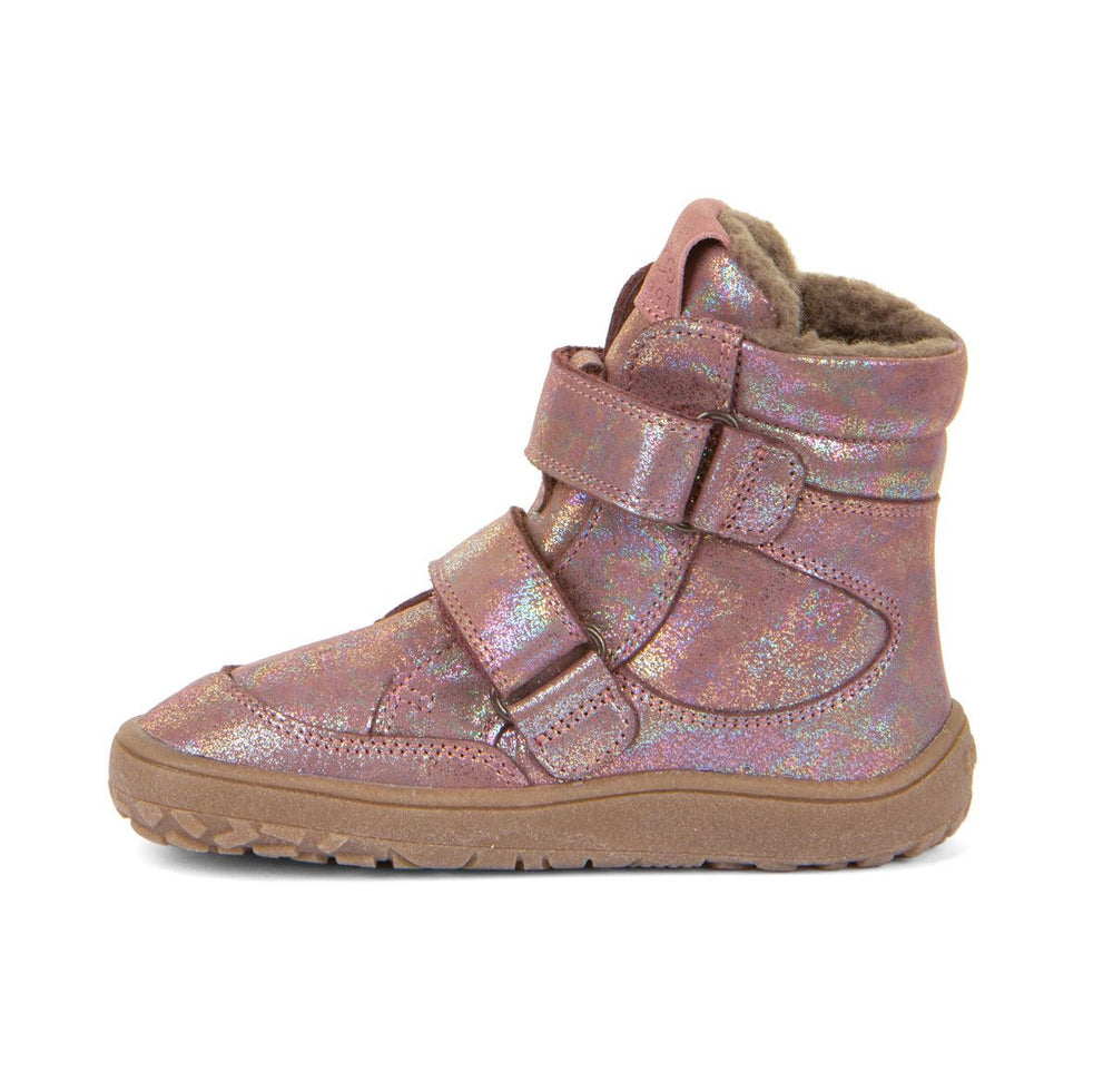 Froddo Barefoot Tex Winter Cuero Rosa Brillante
