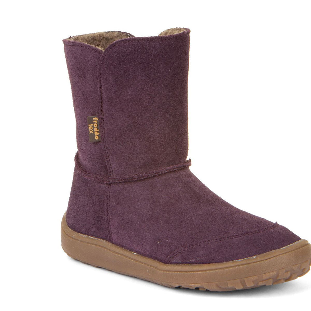 Froddo Barefoot Tex Suede Fourrées Purple