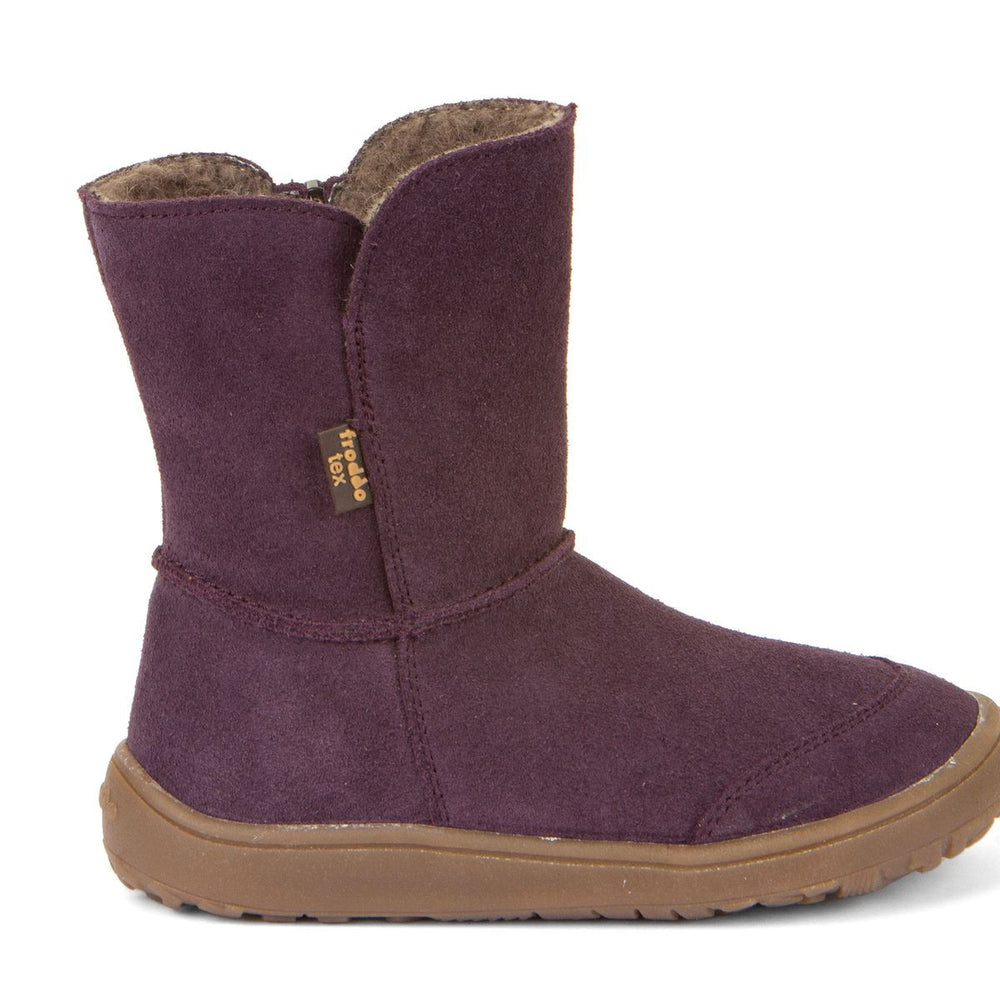 Froddo Barefoot Tex Suede Fourrées Purple