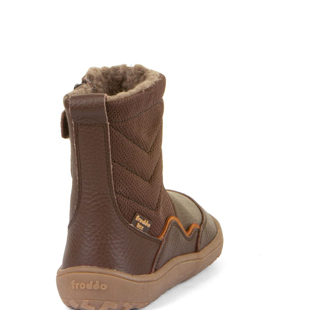 Froddo Barefoot Tex Boots Forro Chocolat