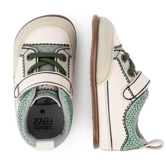 Zapato Feroz Féroces Paterna Comic Kaki