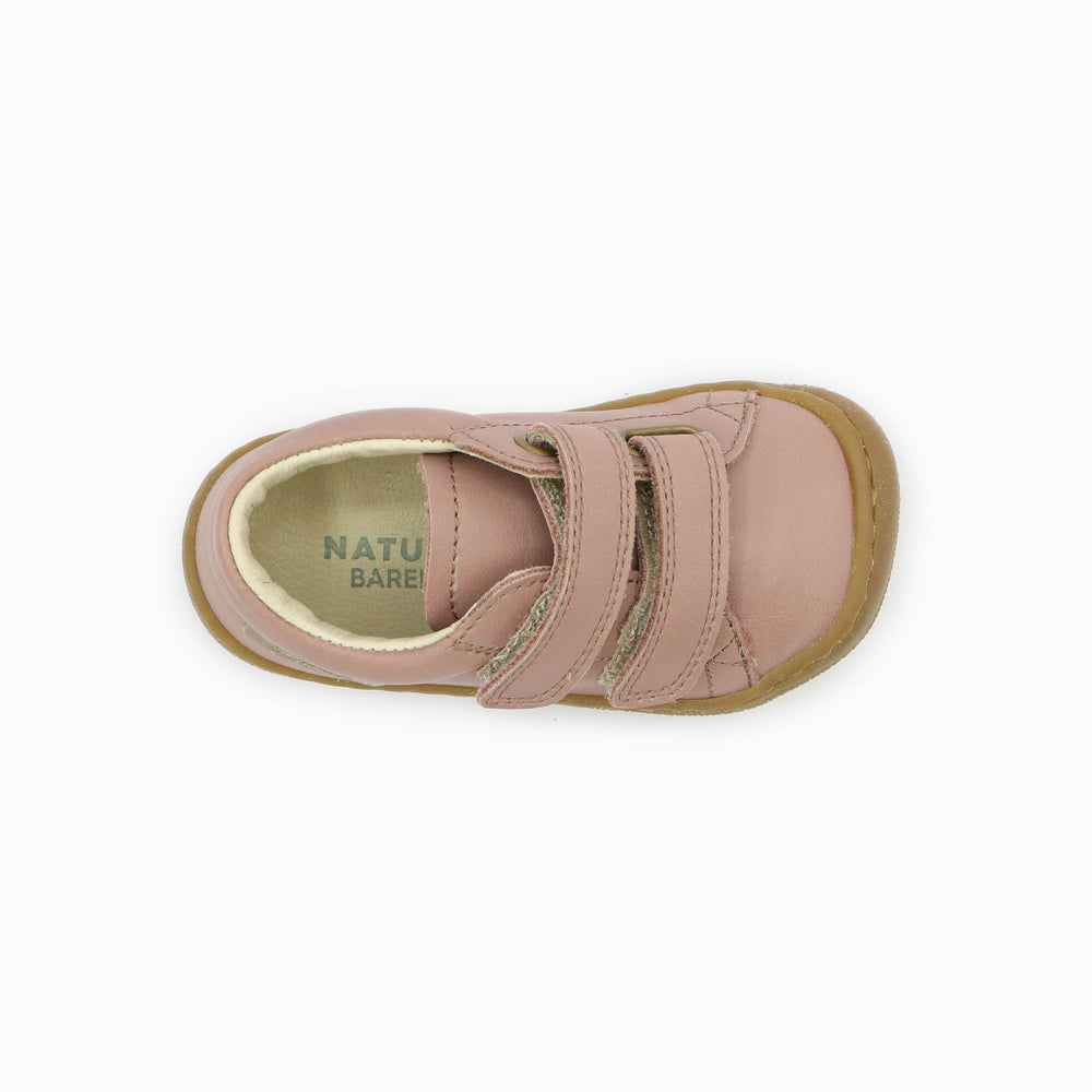Naturino Barefoot Orec Low Velcros Honey Rose