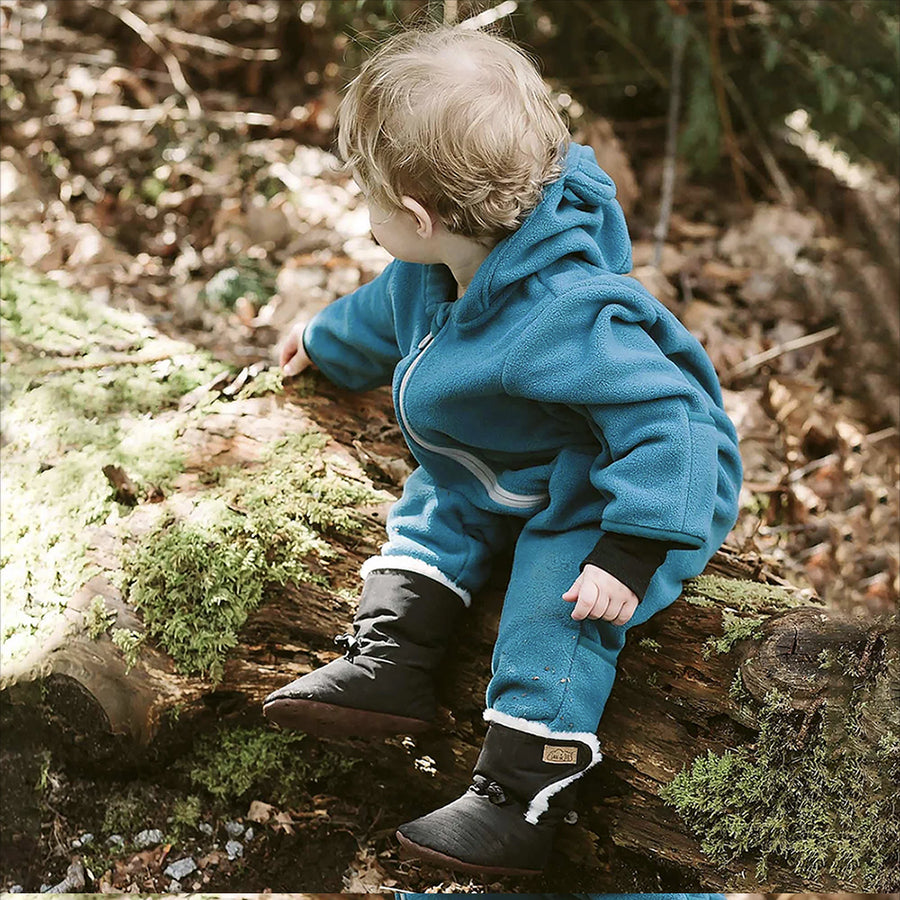 Jan and Jul Stay-Put Winter Booties Black