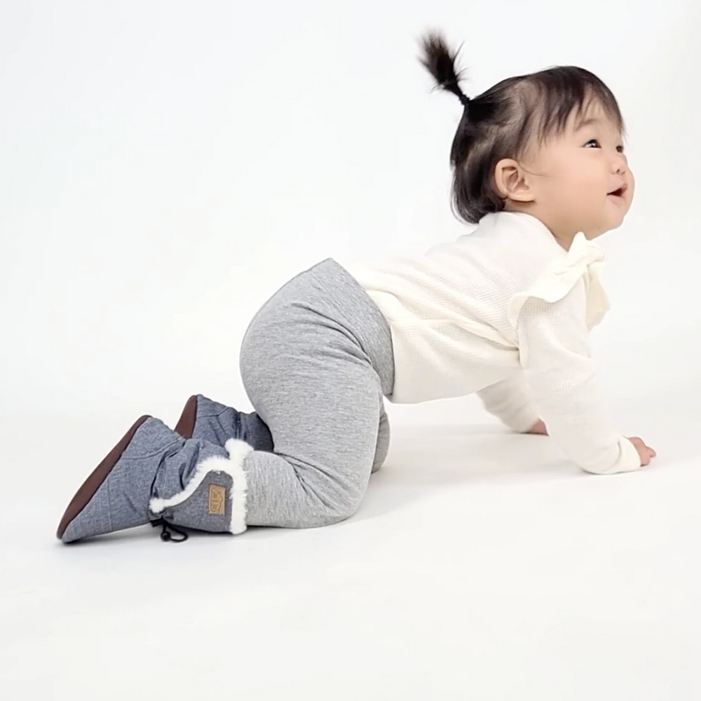 Aapie Winterlaarsjes Aapie Winterboot Montreal - Baby Suède Laarsjes Met En Antislip Zool Warme Voering Aapie Winterlaarsjes Aapie Winterboot Montreal - Baby Suède Laarsjes Met En Antislip Zool Warme Voering