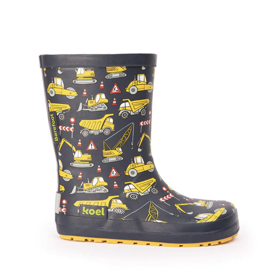 Koel Wellie Barefoot Tractor Bleu