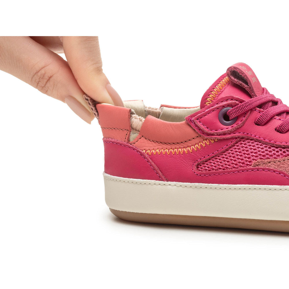 Tip Toey Joey Primeiros Sneakers Step Cerejeira Pitaya Pink Coral Matte