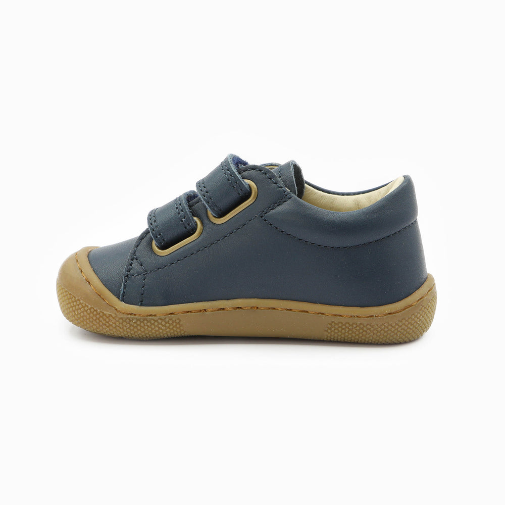 Naturino Barefoot Orec Low Velcros Honey Navy