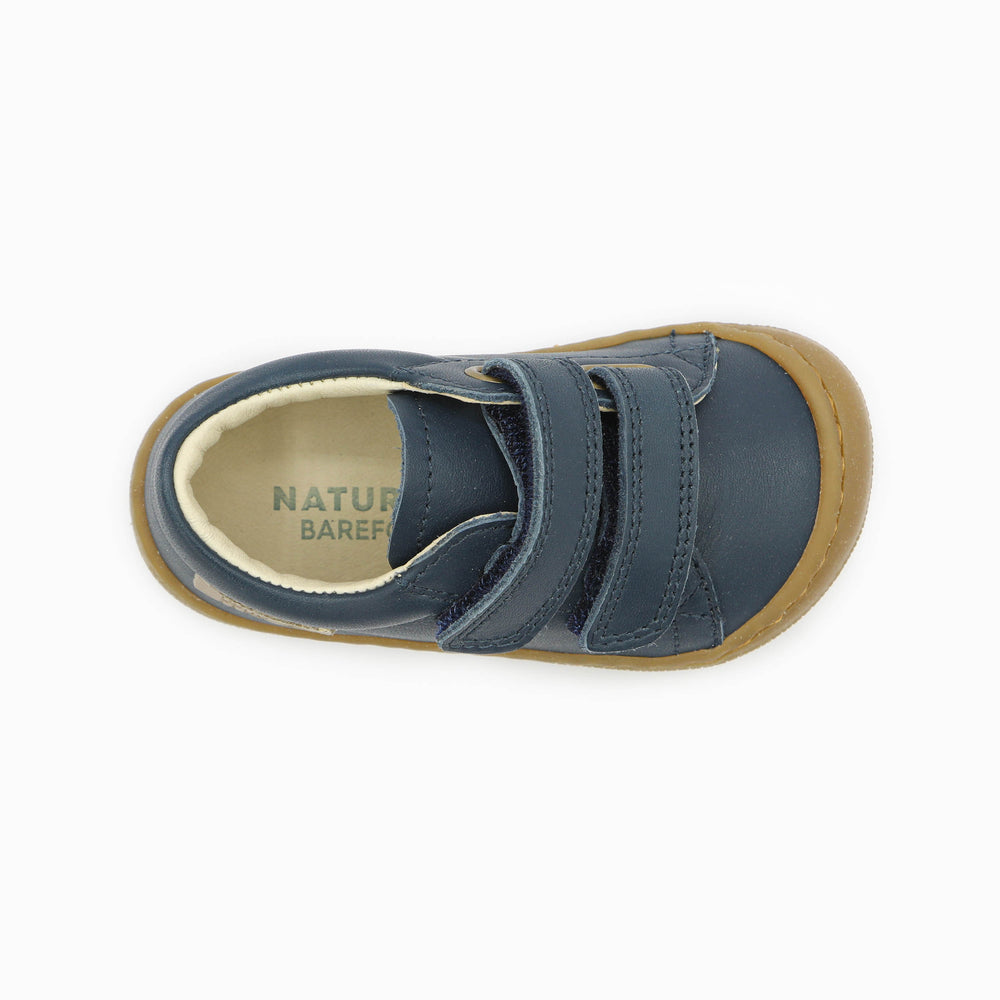 Naturino Barefoot Orec Low Velcros Honey Navy