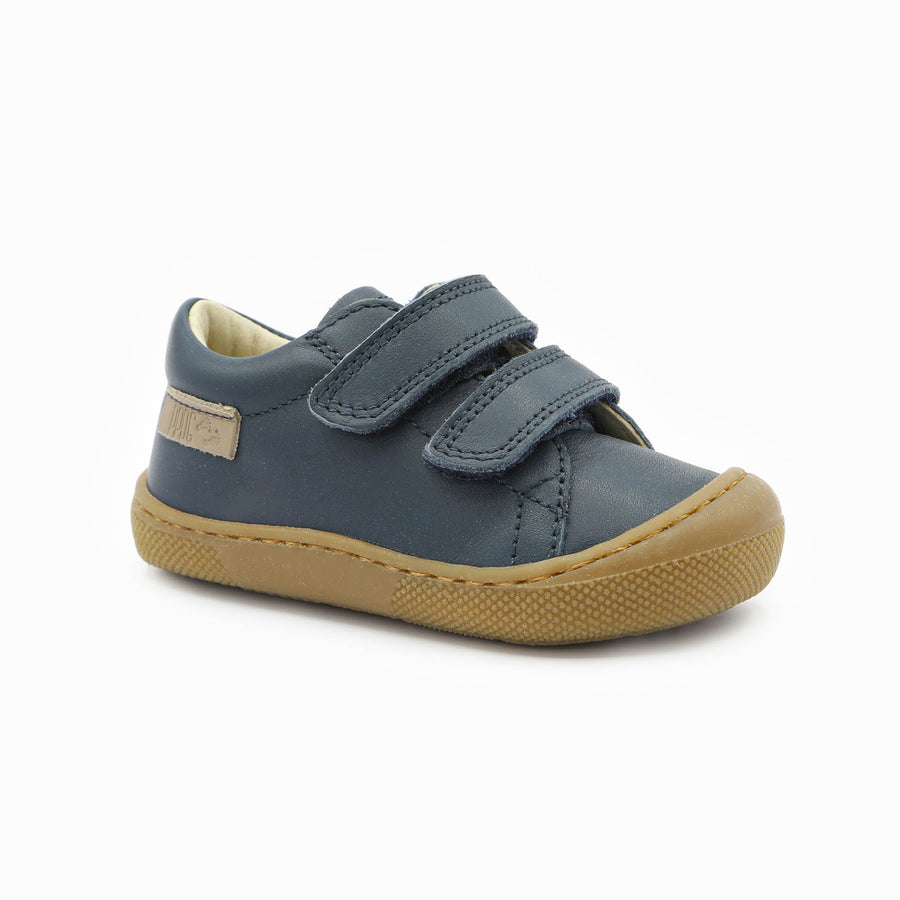 Naturino Barefoot Orec Low Velcros Honey Navy