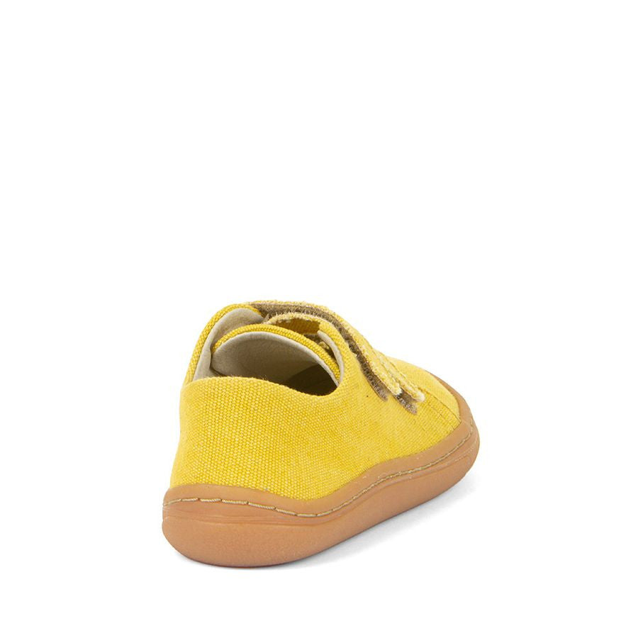 Froddo Tenis Descalzo Vegano Velcro Amarillo