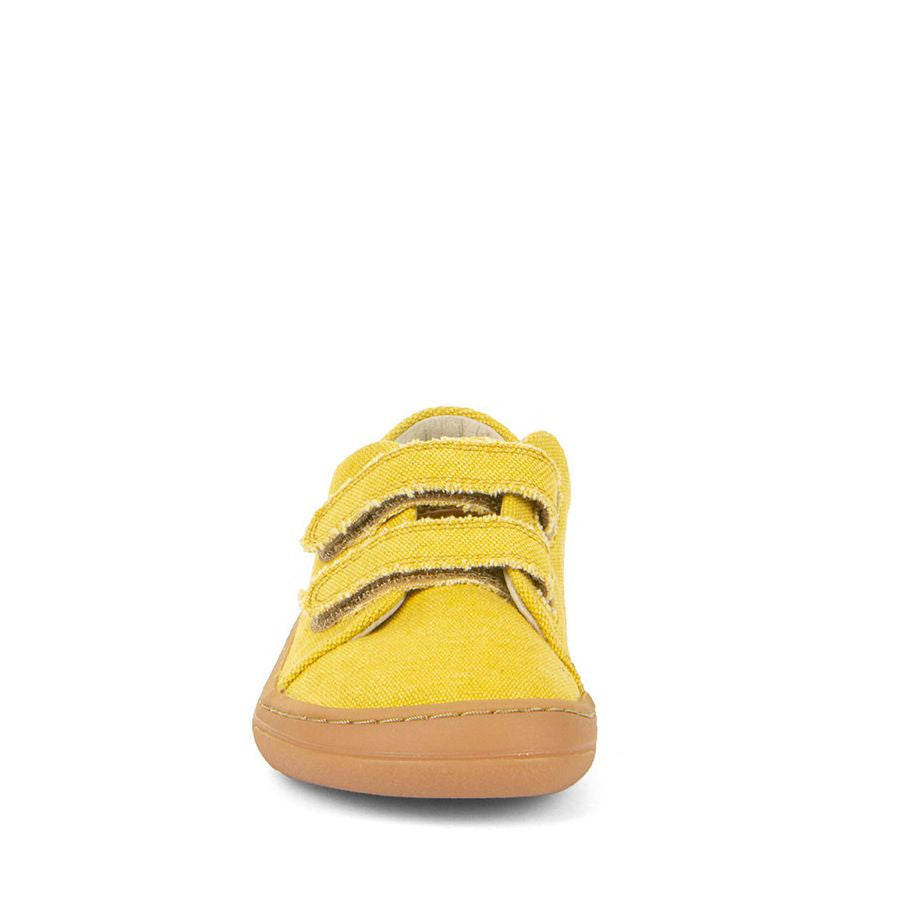 Froddo Tenis Descalzo Vegano Velcro Amarillo