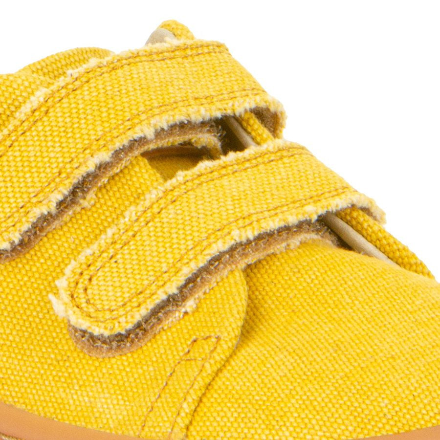Froddo Tenis Descalzo Vegano Velcro Amarillo