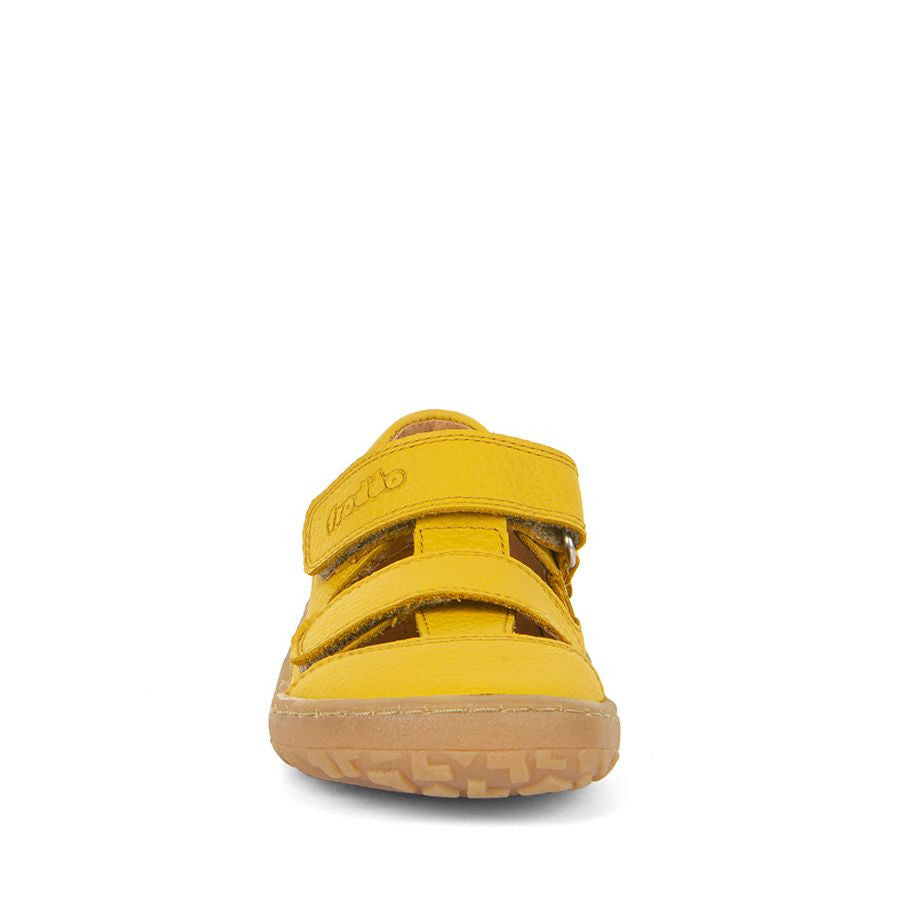 Froddo Barefoot Sandalias Dos Velcros Amarillos