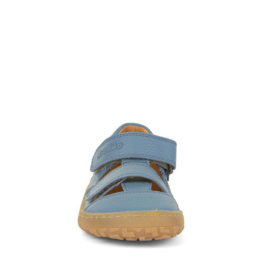 Froddo Barefoot Sandales Deux Scratchs Bleu Jeans