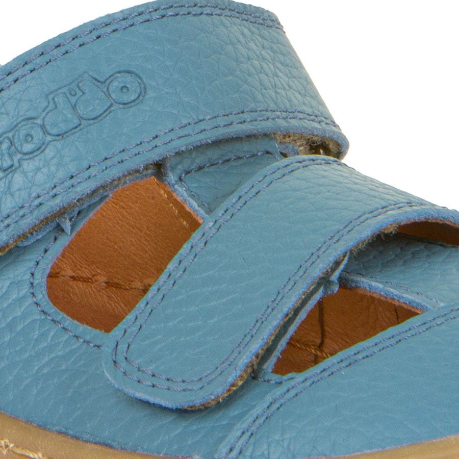 Froddo Barefoot Sandales Deux Scratchs Bleu Jeans