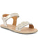 Froddo Barefoot Sandalias Flexy Flowers Platino Brillante