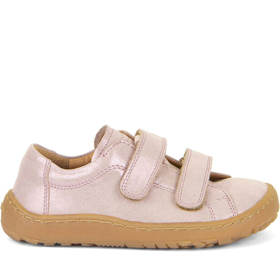 Froddo Barefoot Cuero Velcros Rosa Brillante