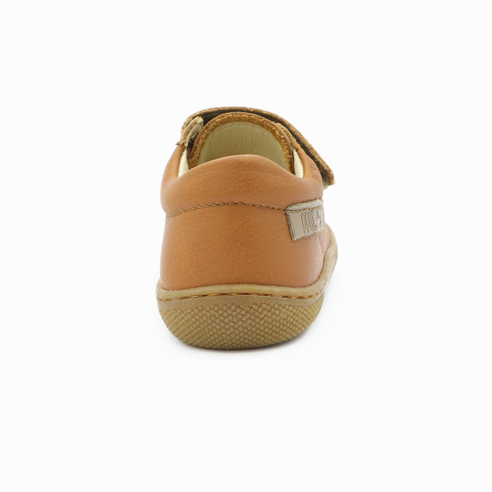 Naturino Barefoot Orec Low Velcros Honey Cognac