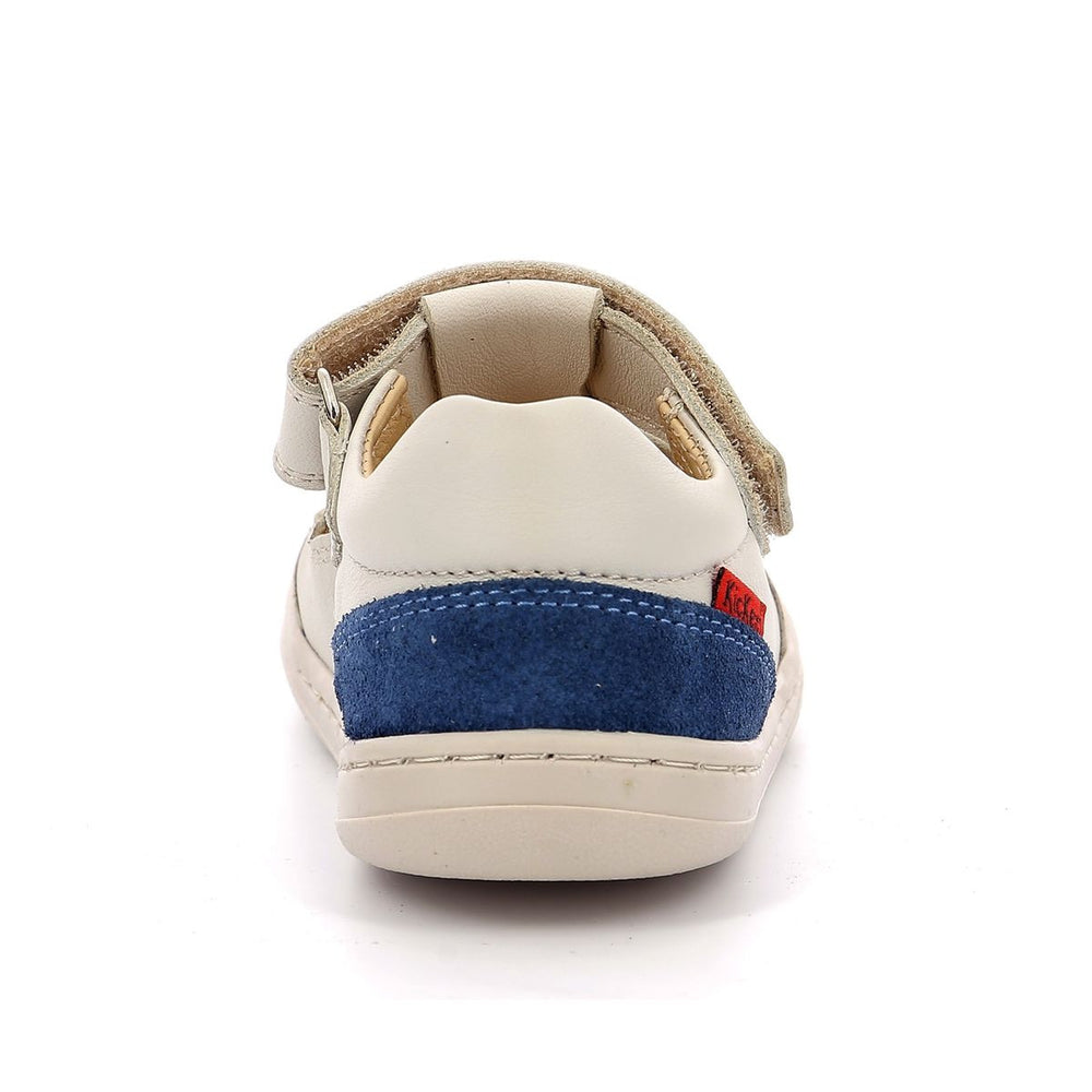 Kickers Barefoot Kickbloom Sandales Blanc Bleu