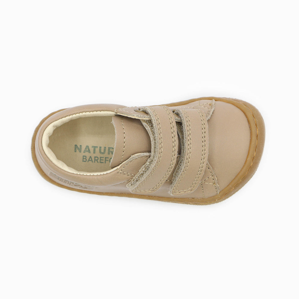 Naturino Barefoot Orec Low Velcros Honey Taupe