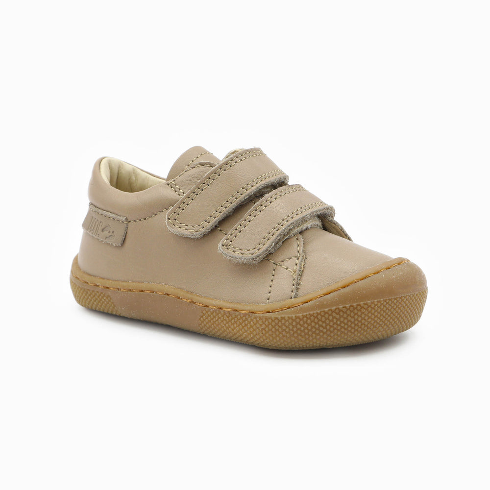 Naturino Barefoot Orec Low Velcros Honey Taupe