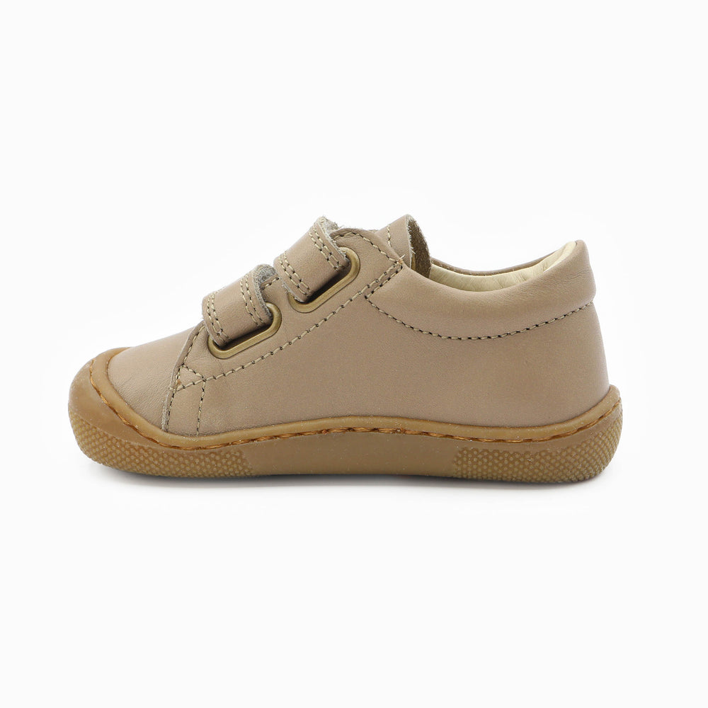 Naturino Barefoot Orec Low Velcros Honey Taupe