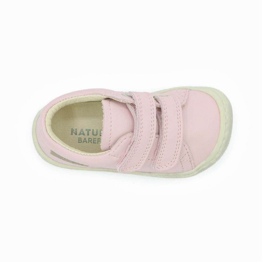 Naturino Barefoot Orec Low Velcros Bone Pink