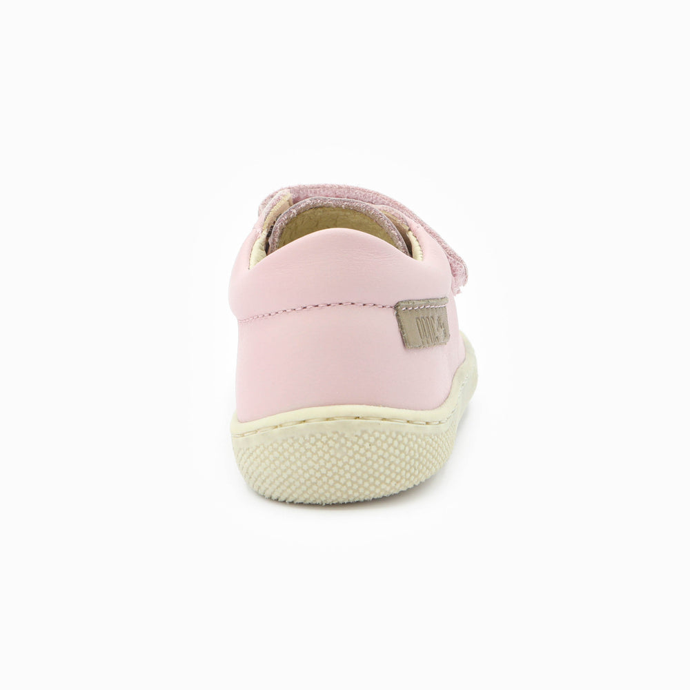 Naturino Barefoot Orec Low Velcros Bone Pink