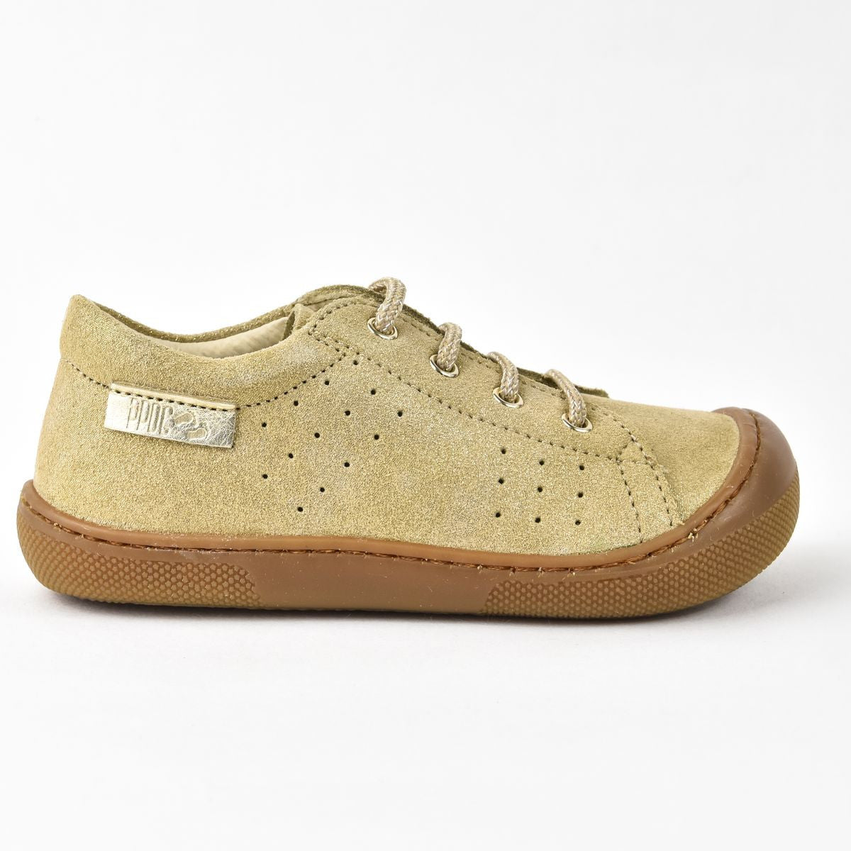 Chaussures Barefoot En Suède Naturino - Souples, Larges, Semelle Fine - Pour Enfants