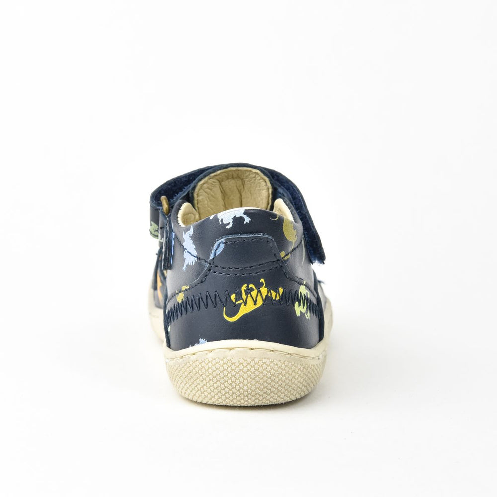 Naturino Barefoot Irtys Sandales Print Dinosaures Navy