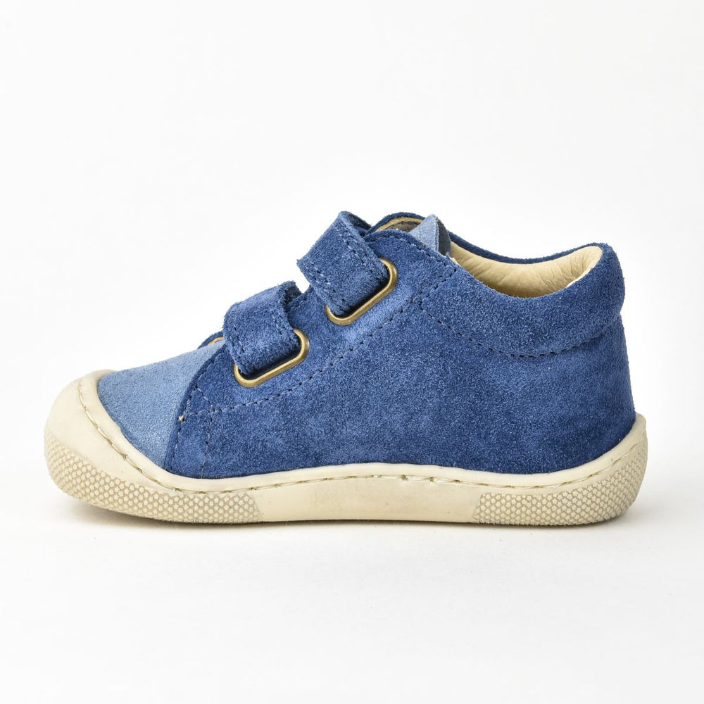 Naturino Barefoot Amur Velcros Ante Celeste Azure