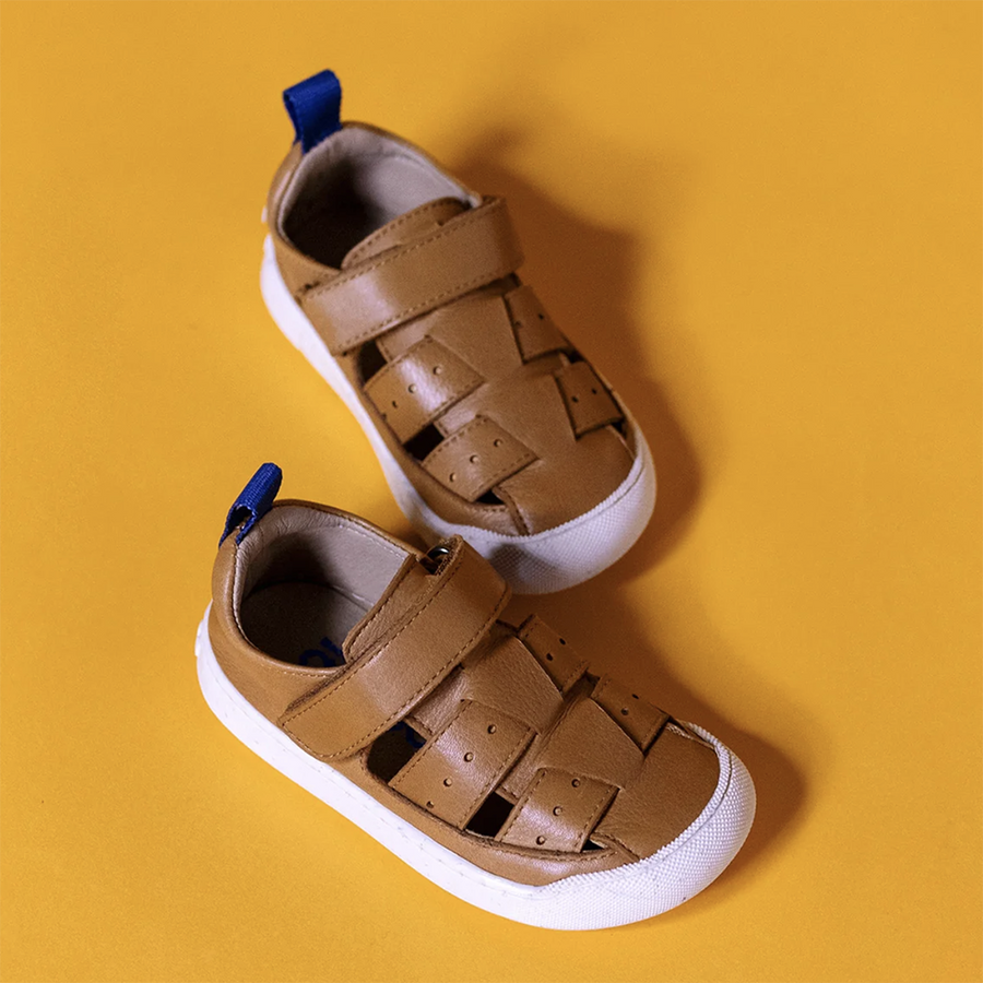 Acebos Sandalias Barefoot Gummi Miel