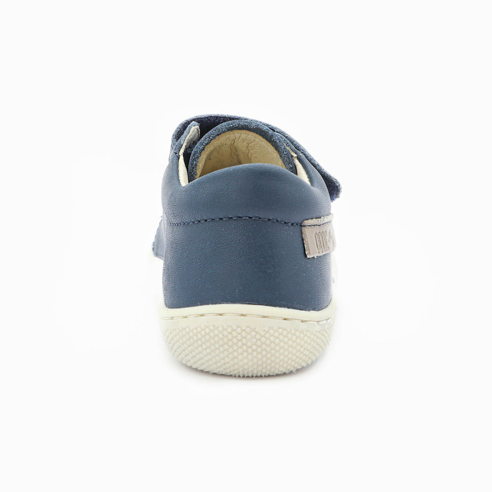 Naturino Barefoot Orec Low Velcros Bone Navy