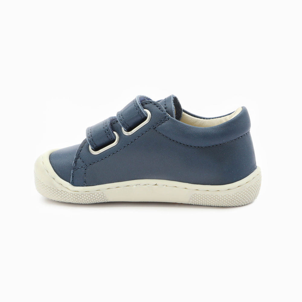 Naturino Barefoot Orec Low Velcros Bone Navy