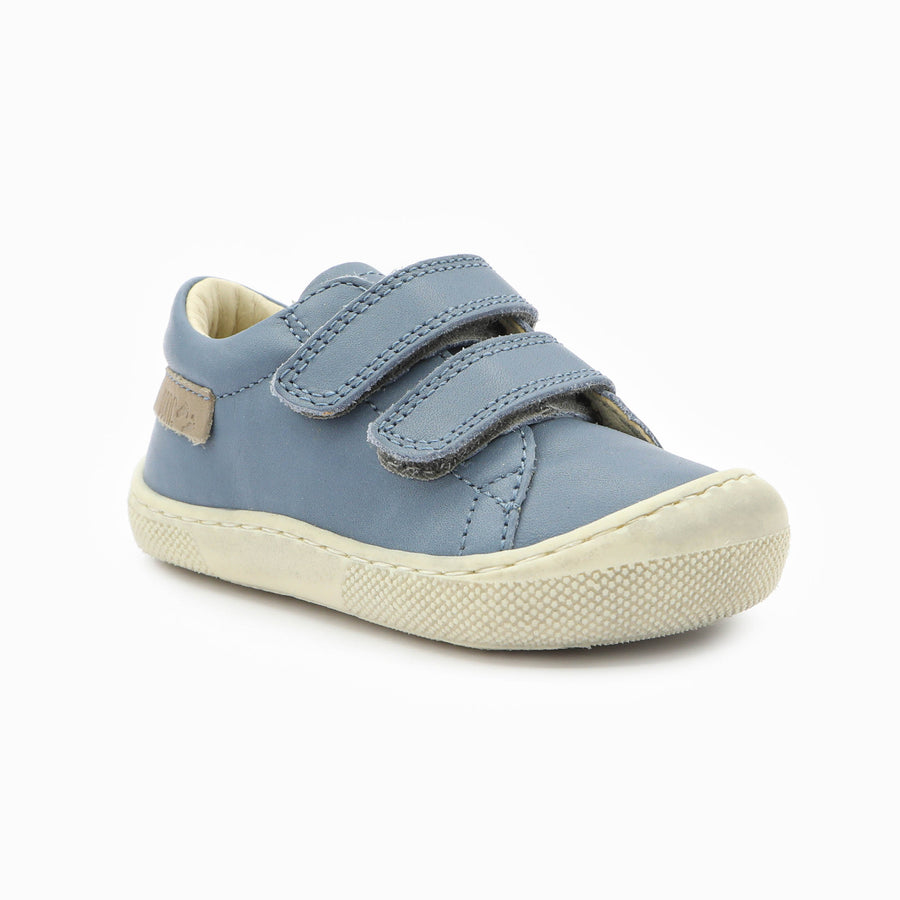 Naturino Barefoot Orec Low Velcros Bone Celeste