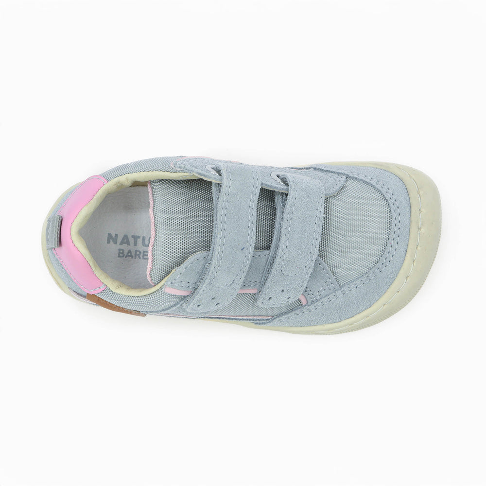 Naturino Barefoot Eksy Grey Pink Happy Pink