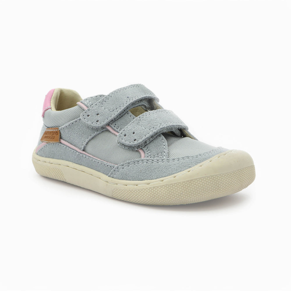 Naturino Barefoot Eksy Grey Pink Happy Pink