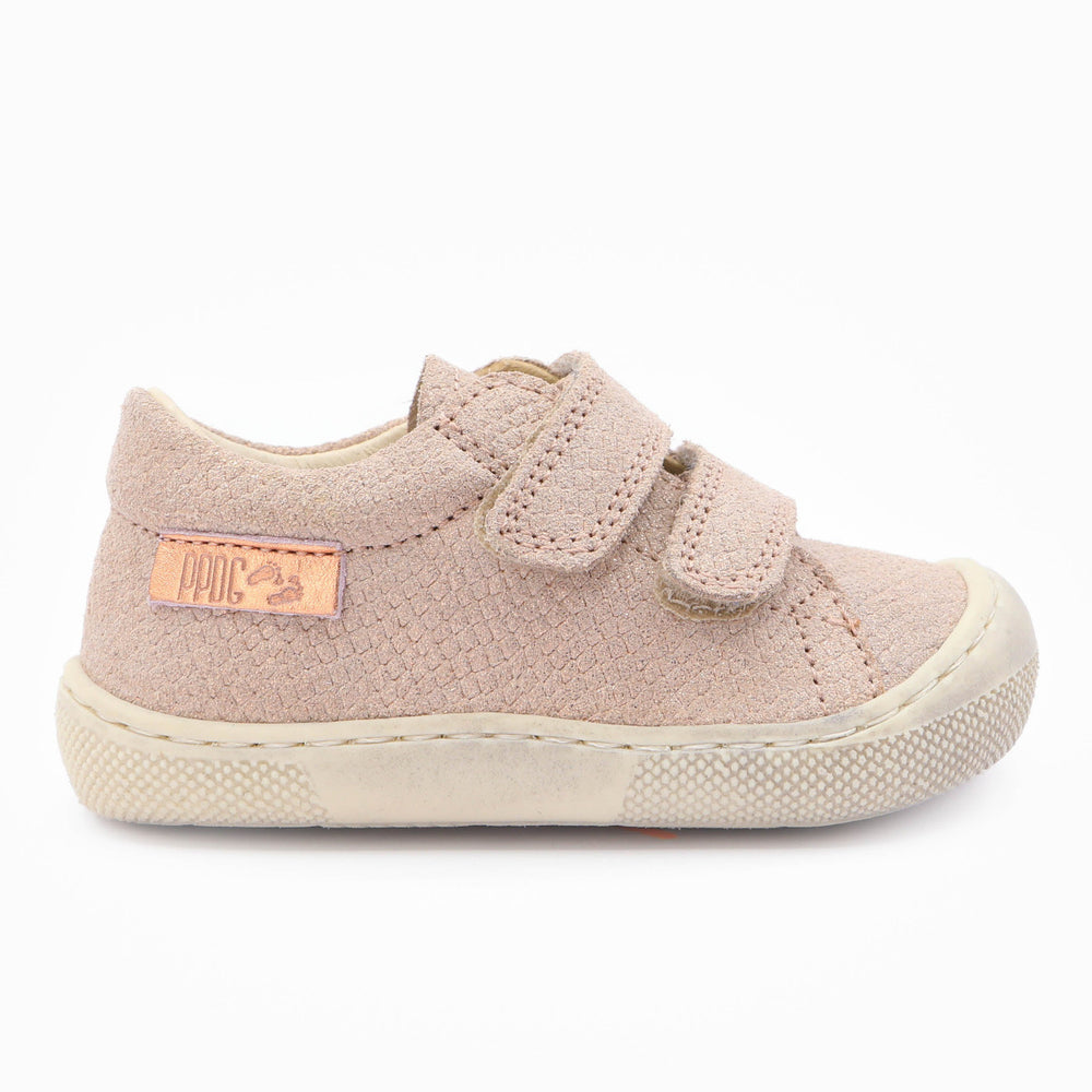 Naturino Barefoot Orec Low Velcros Lizard Met Rose