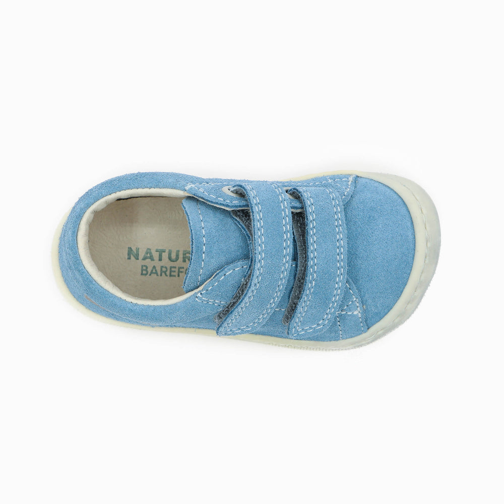 Naturino Barefoot Orec Low Velcros Bone Celeste Milk
