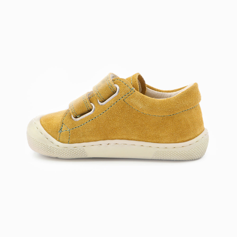 Naturino Barefoot Orec Low Velcros Bone Zucca Militare