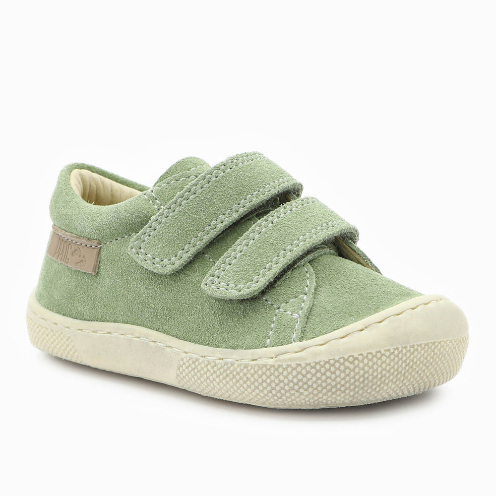 Naturino Barefoot Orec Low Velcros Bone Leaf Grey