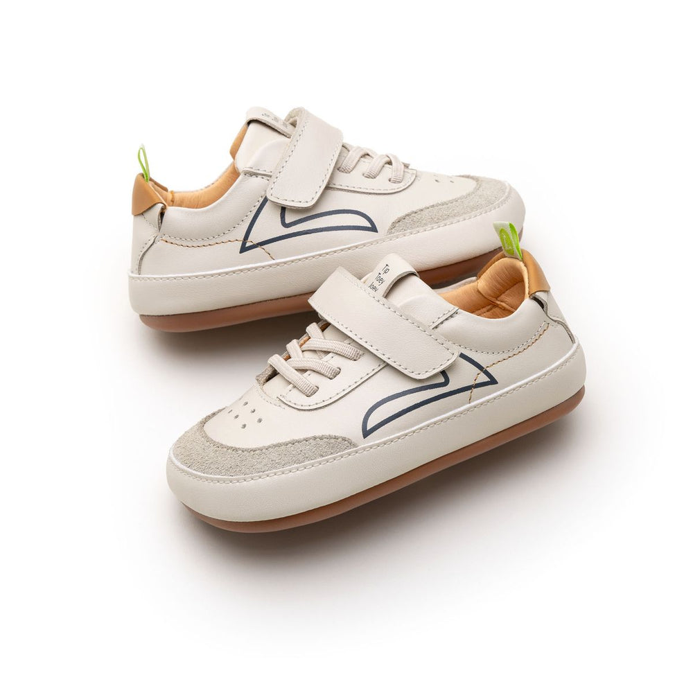 Tip Toey Joey Primeiros Outline Tapioca Ivory Suede Hay