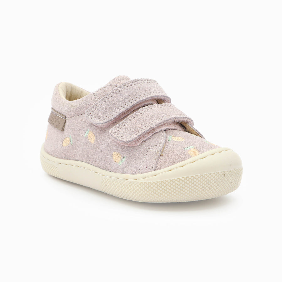 Naturino Barefoot Orec Low Velcros Lemonsoda Cipria